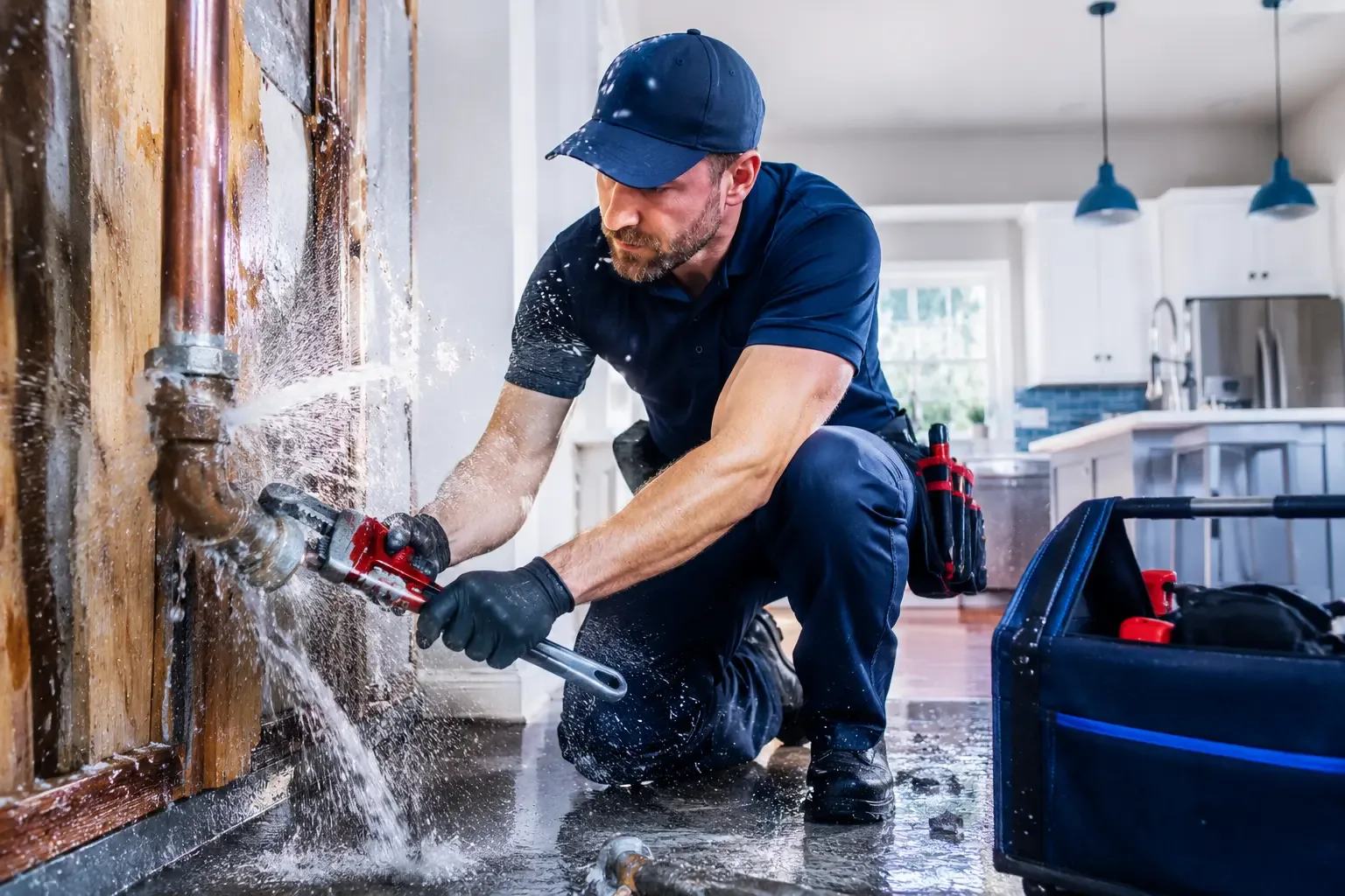 Local emergency pipe repair professionals in Middlebury, CT